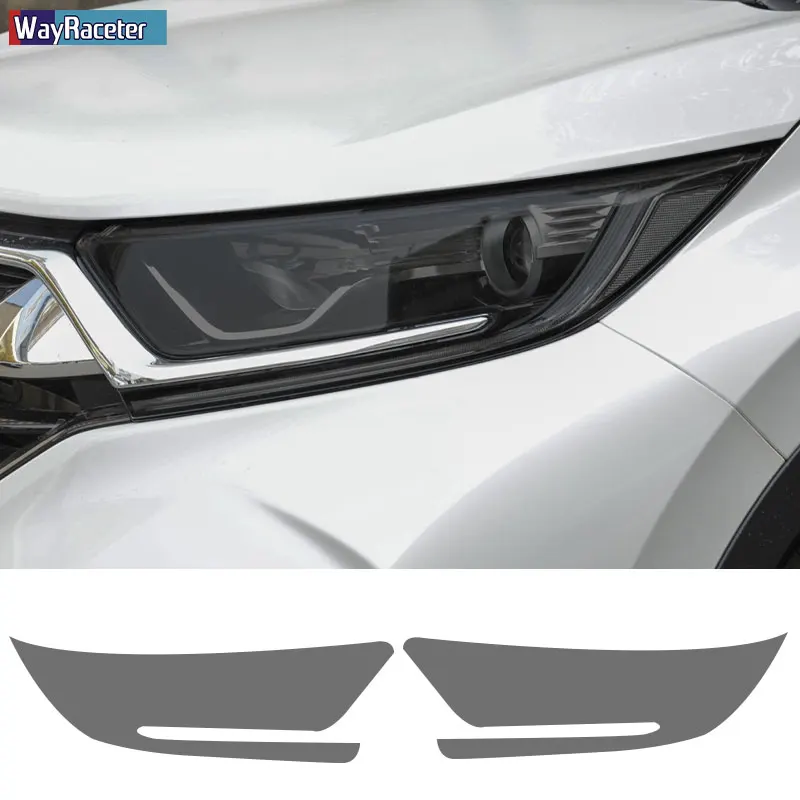 

2 шт., автомобильные прозрачные ТПУ наклейки для передних фар Honda CRV 2017-ON 2021 2022