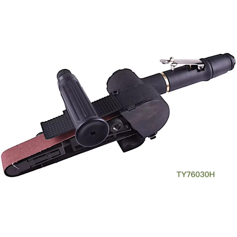 TY76030H Pneumatic Belt Sander 30*530mm with Auxiliary Handle Professional Finishing Tools Sanding Machine