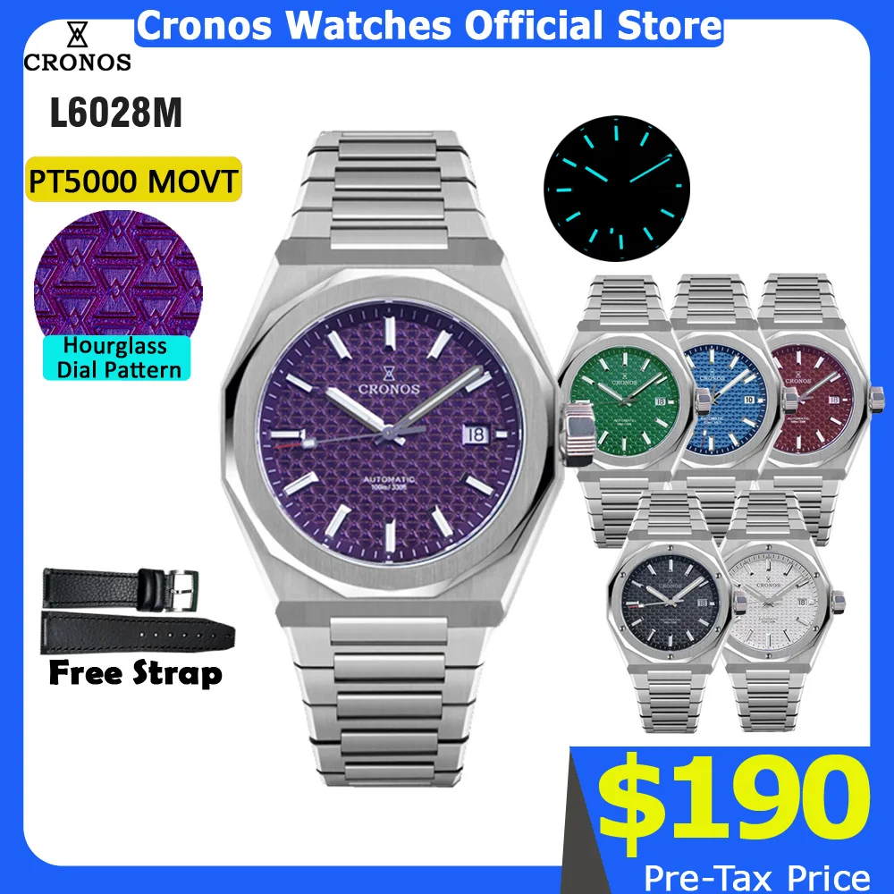Compare Prices on Luxury Cronos Automatic Men's Watches