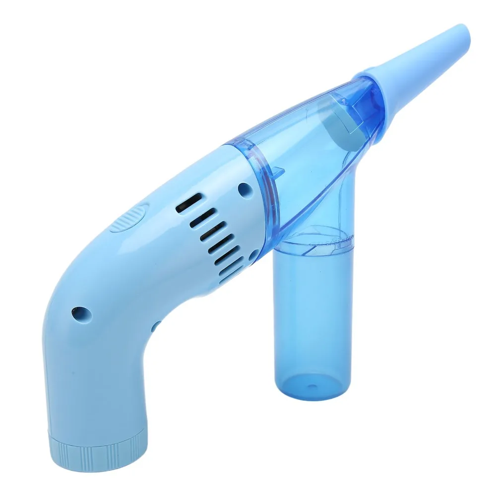 Blue Electric Bead Sucker Ergonomic Grip Comfortable Handheld Handheld Bead Suction Machine Cordless Beading Tool