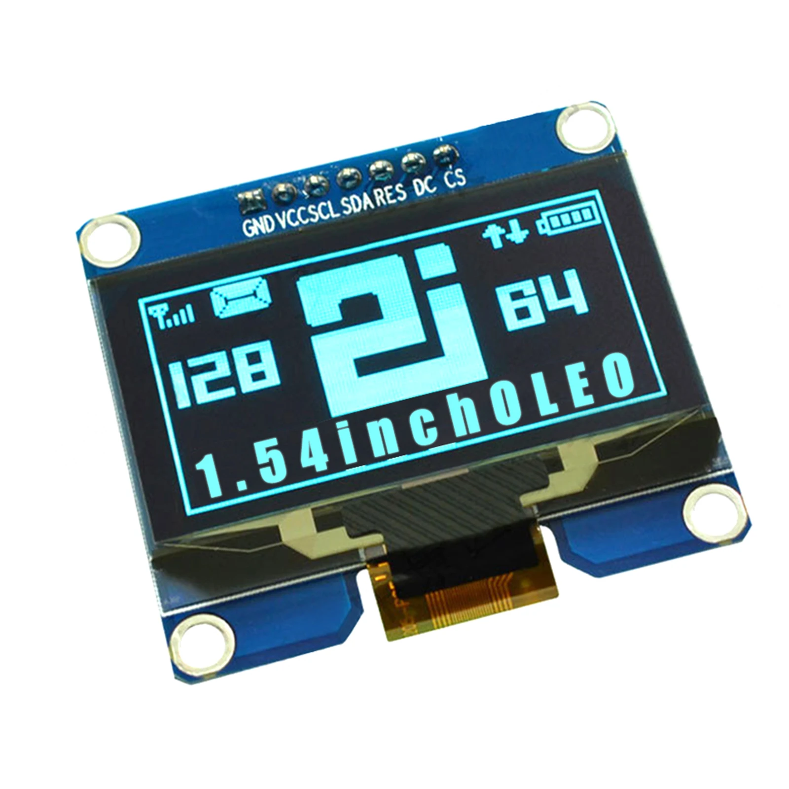 Simplify Your Electronics Development Process with a User Friendly 1 54 Inch OLED Display Module with SPI/IIC Support