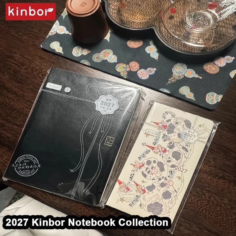 Kinbor 2027 / Self-Fill Weekly Planner Full Year Agenda Book Bachuan Smooth Paper Journal School Work Travel Daily Plan Supplies