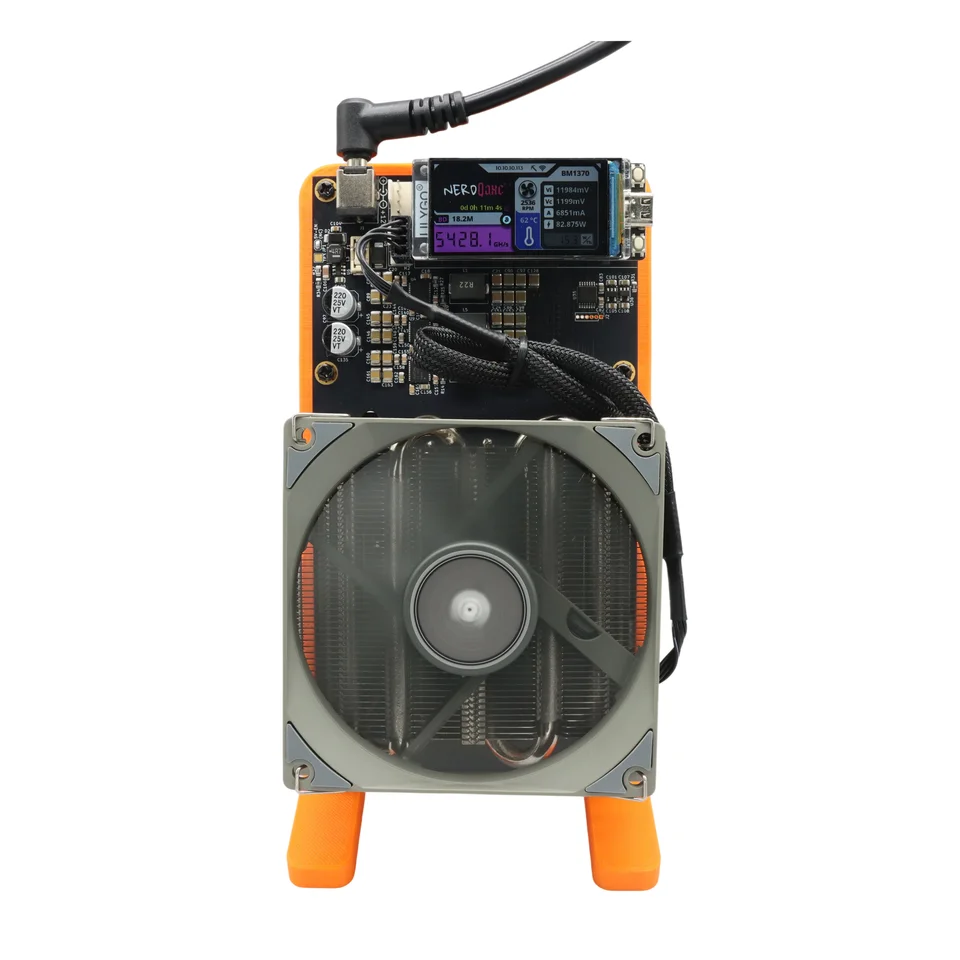 4.8TH/s ASIC Bitcoin Miner 75W NerdQaxe++
