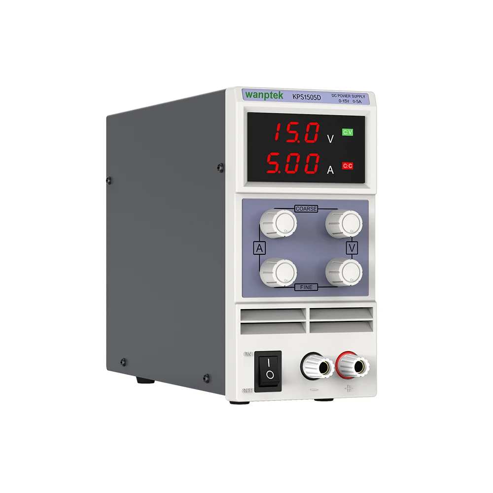 adjustable bench laboratory power supply KPS1505D 0~15V 0~5A 75W 115v/230v switching Dc power supply