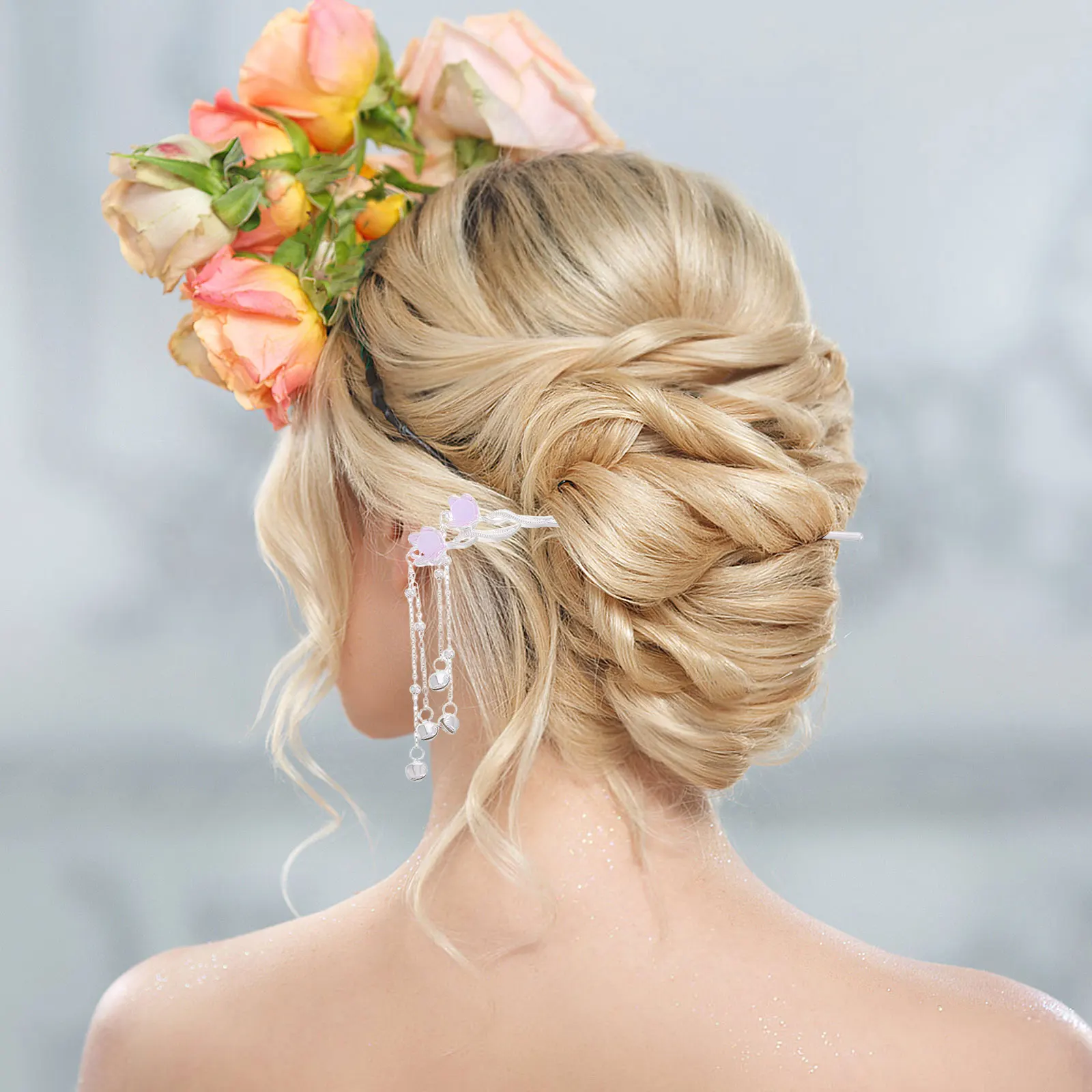 

Tassel Hair Accessories Ancient Style Hanfu Hairpin Chinese New Year Sticks Woman