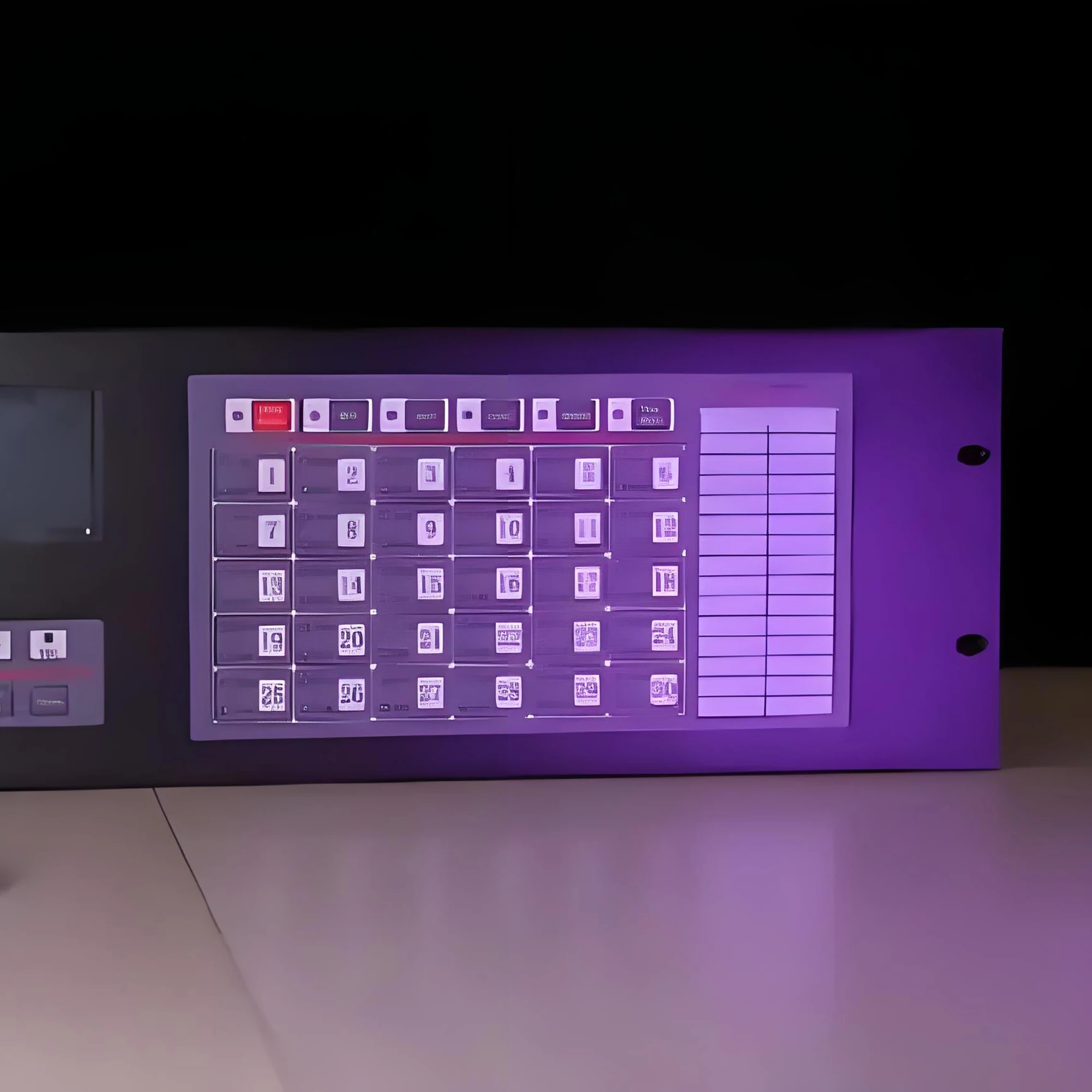 Fire broadcast control panel addressable fire alarm system