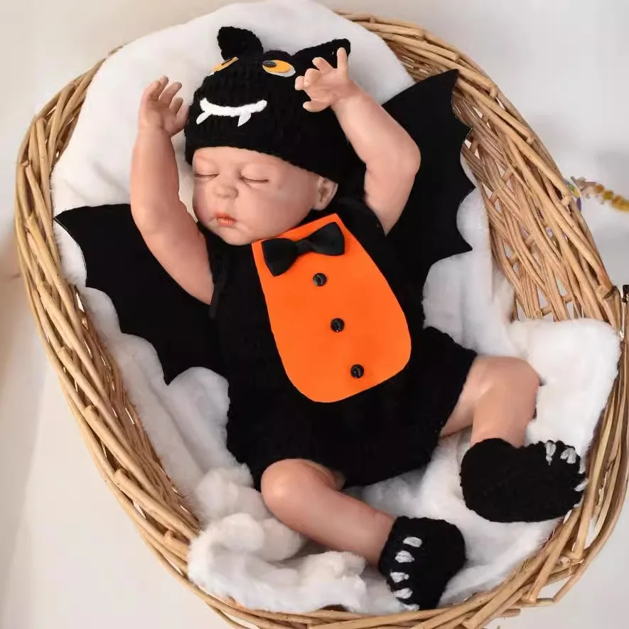 Cute Cartoon Shaped Romper with Hat Set for Boys and Girls Infants and Toddlers Festival Performance Baby Clothes