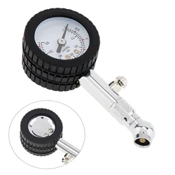 Portable UNIT YD-6025 Accurate Automobile Car Tire Air Pressure Gauge Tester 0-60PSI Dial Meter for Vehicle