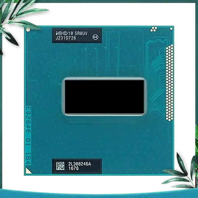 (NEW) Core I7 3740QM SR0UV 2.7Ghz Quad-Core Eight-Thread Notebook CPU Laptop Processor I7-3740QM 45W Socket G2 / RPGA988B