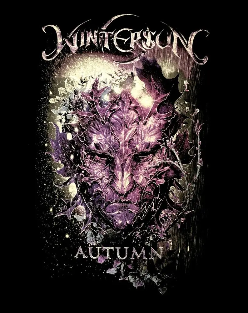 WINTERSUN cd lgo AUTUMN I AM DEATH Official SHIRT XL New forest seasons