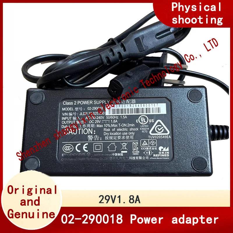 

Original 29V1.8A power adapter Electric sofa massage chair two holes 52.2W charging line transformer 02-290018/GS05802900180