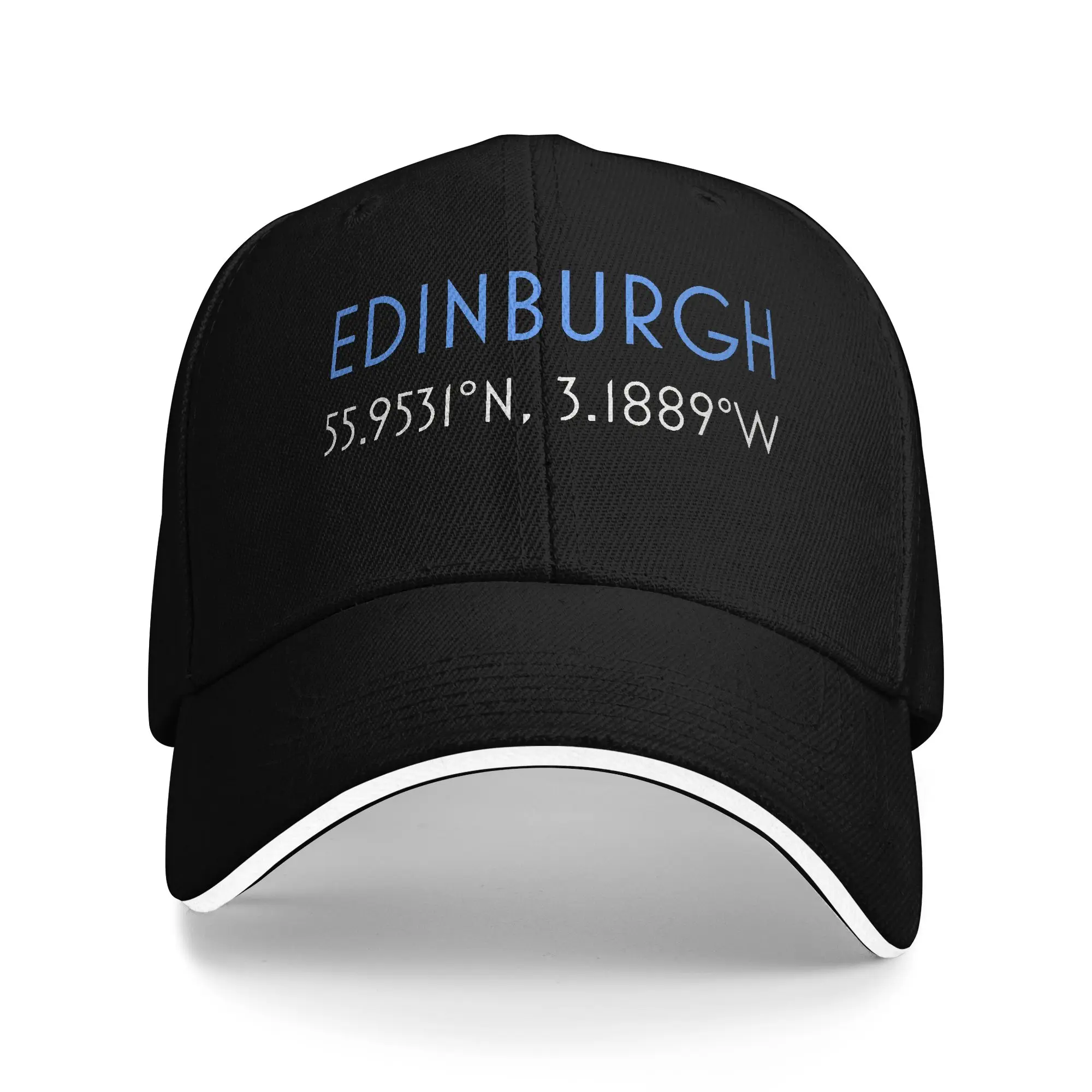 New Arrival Edinburgh coordinates  Golf Hat for Men Women Headwear  Formal Travel Adjustable Fit Sun Caps