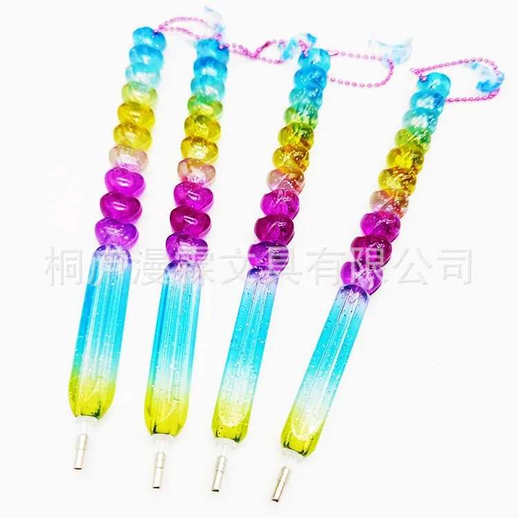 1PCS 5D Resin Diamond Painting Pen Plastic Dolphin Pen Flower Point Drill Pens DIY Art Crafts Diamond Painting Heads