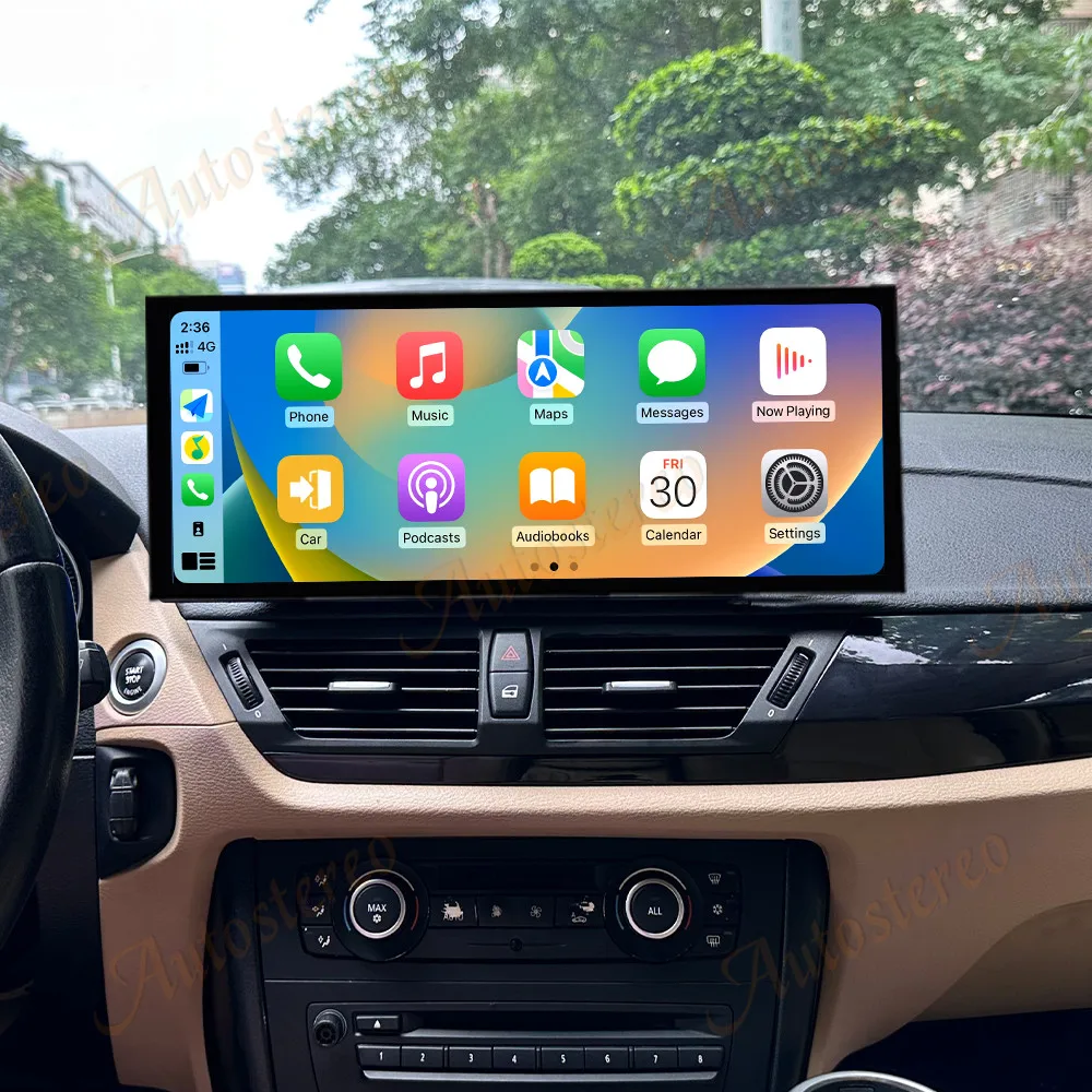 15.8 Qualcomm 680 Android 14 Carplay For BMW X1 F48 2016-2019 Car Multimedia Player GPS Navigation Car Radio Screen Head Unit