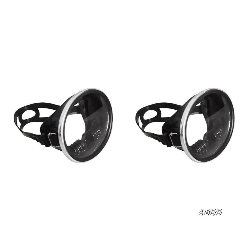 

2X Anti-Fog And Waterproof Retro-Style Freediving Mask -Underwater Diving Fishing Men Swimming Goggles Diving Equipment