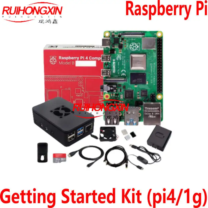 

Getting Started Basic Kit (pi4/1g) PI 4B 1GB Raspberry Pi