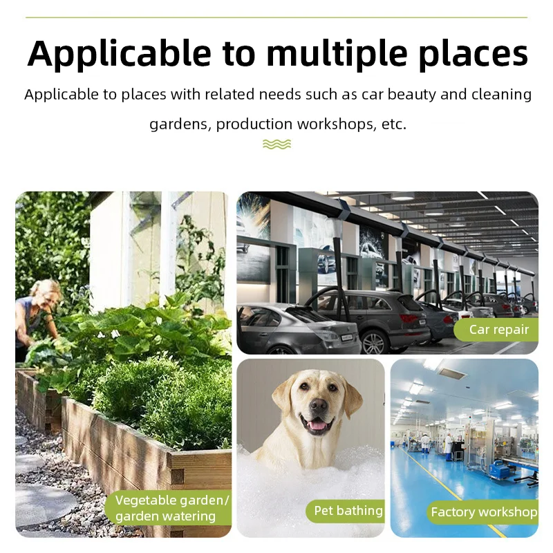 10/15m Automatic Rewind Hose Reel Automatic Telescopic Reel With Hose Reel Slow Return System for Car Wash Garden Watering