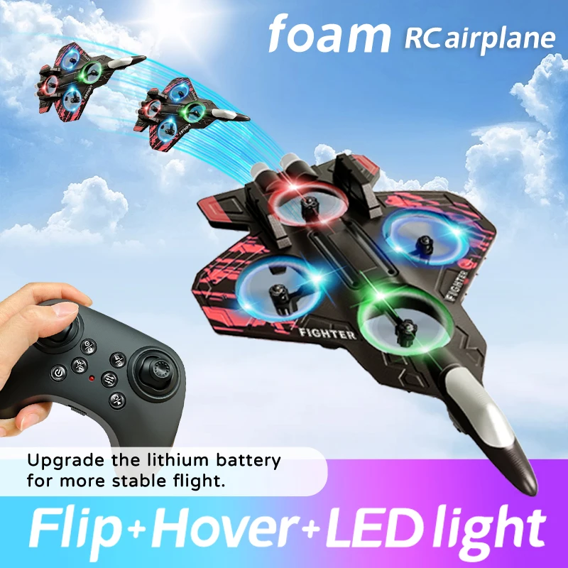 L101 Mini Drone Profesional Foam Airplane 2.4G Remote Control Aircraft EPP Stunt FPV Dron 360° Flip RC Quadcopter Toys For Kids