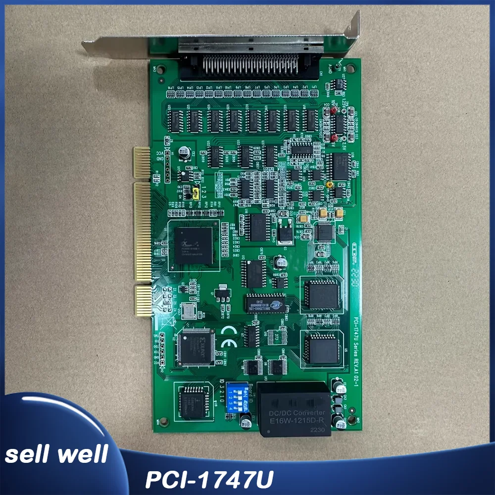 

Карта сбора PCI-1747U серии REV.A1 02-1