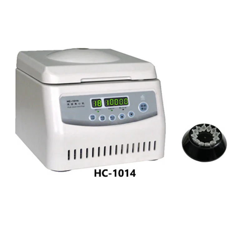 

HC-1014/1016 Small Desktop High Speed Centrifuge Laboratory Medical Cosmetology Prp Animal
