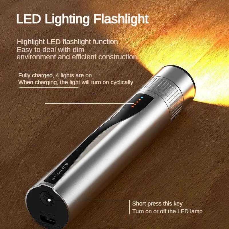 GUANGYAN B5-05 Laser Test Pen 5mW  VFL  Rechargeable 5km fiber optic visual fault locator