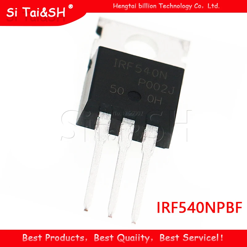 10pcs/lot IRF540NPBF IRF540N IRF540 TO-220 100V 33A MOS transistor N channel new original