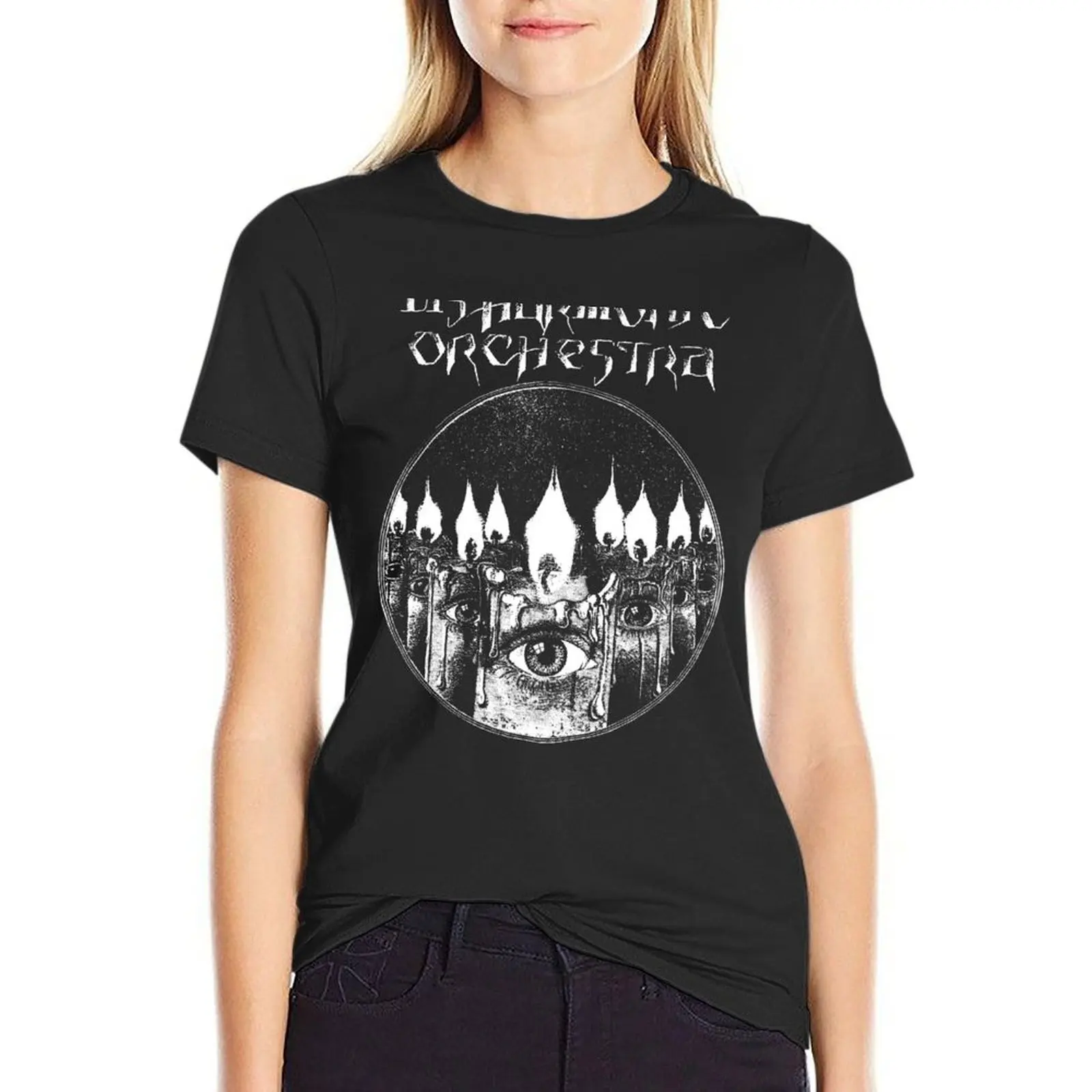 

Disharmonic Orchestra - Candles T-Shirt Aesthetic clothing anime customs t shirts for Women graphic