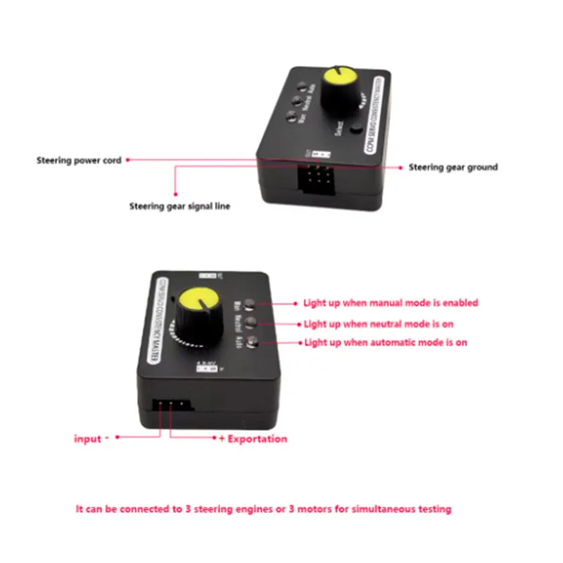 マルチサーボテスター,パワーチャンネル,一貫性速度コントローラー,ccpmマスターチェッカー,rcドローン部品,3ch,新品,1個