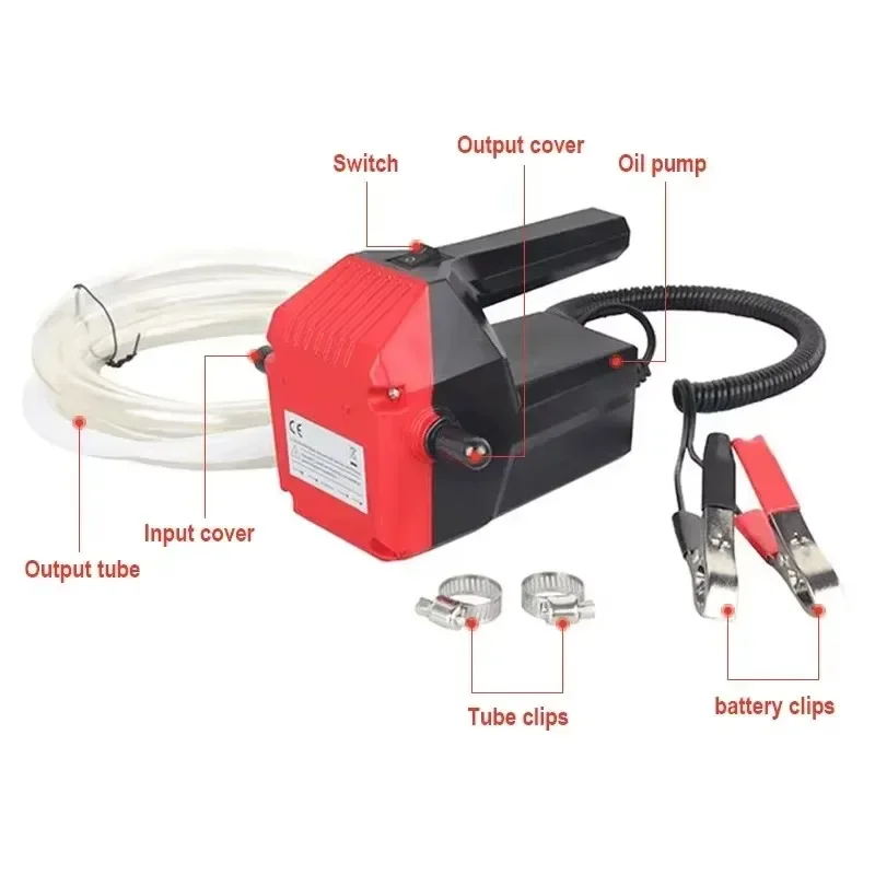 Durable 12v Car Engine Oil Pump Electric Motor Oil Diesel Sump Extractor Scavenging Exchange Fuel Delivery Suction Pump for Car - view 5