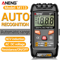 ANENG M113 Mini Digital Multimeter AC/DC Voltage Meter 1999 Counts Multimetro Ohm NCV Electricity Tools Measuring Instruments