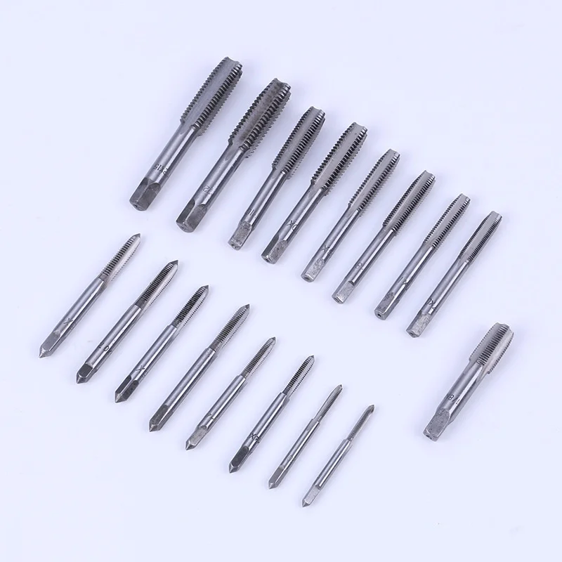 40Pcs Metric Hand Tap and Die Set Hand Thread Plug Taps Hand Threading Tool Screw Thread Wrench Tap Dies Kit With Storage Case