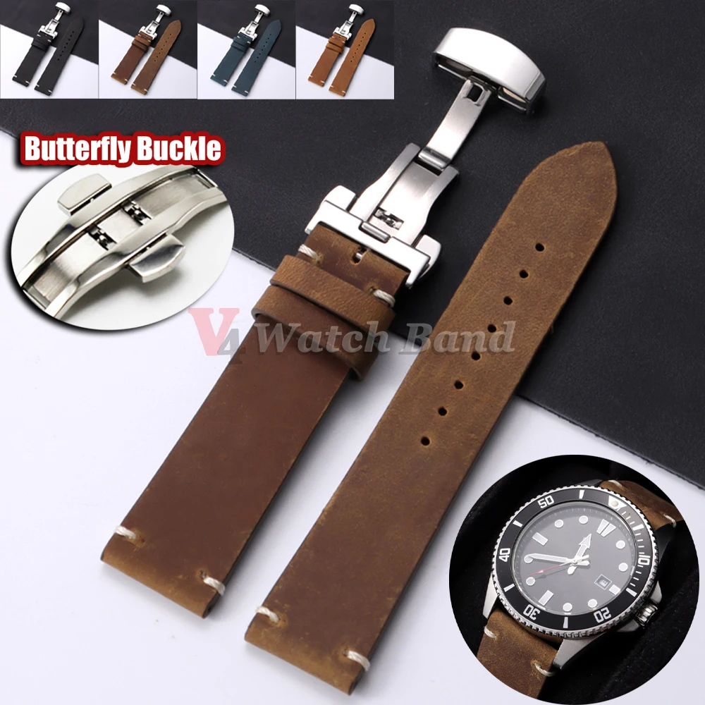 Cowhide Watch Strap… - image