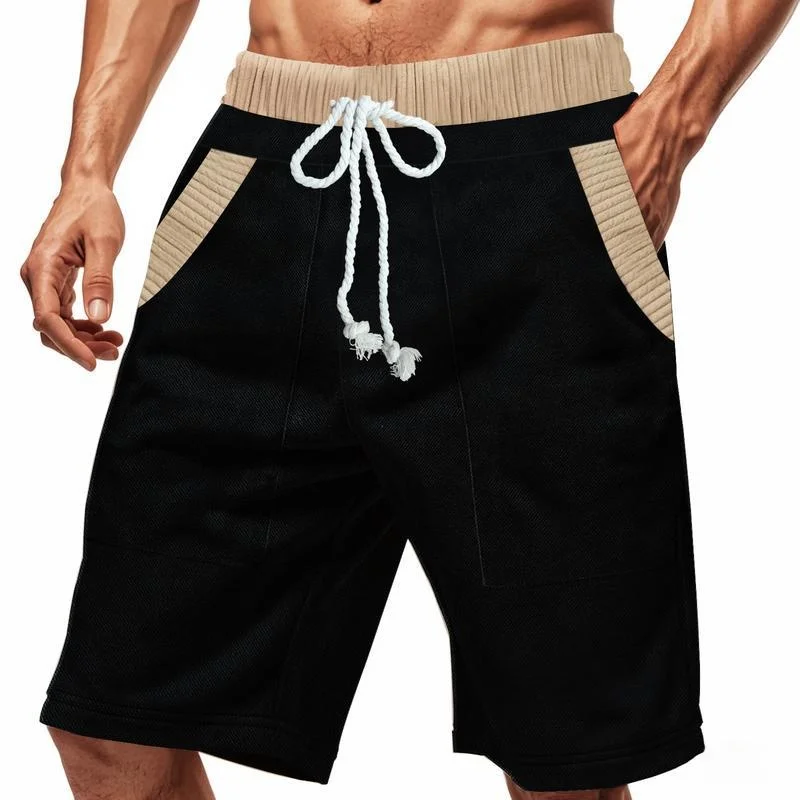 

H 56551 Men's Heavyweight Shorts Cross-Border Trade High-Quality Fabric Spring 2025 Collection Fashionable Casual Wear