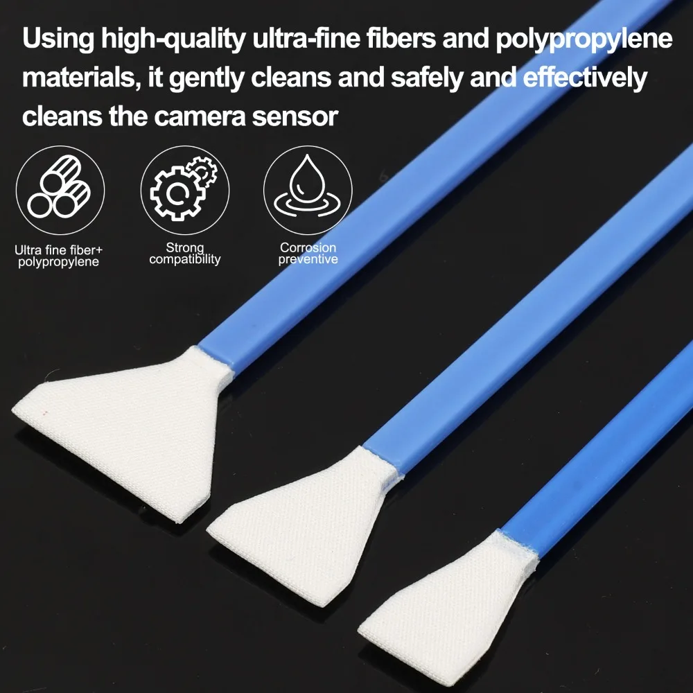 7PCS Cleaner Swab Cleaning Tissue for Sony Nikon Canon Digital Camera's CCD CMOS Sensor for Full-Frame Camera Lens Cleaning Kit