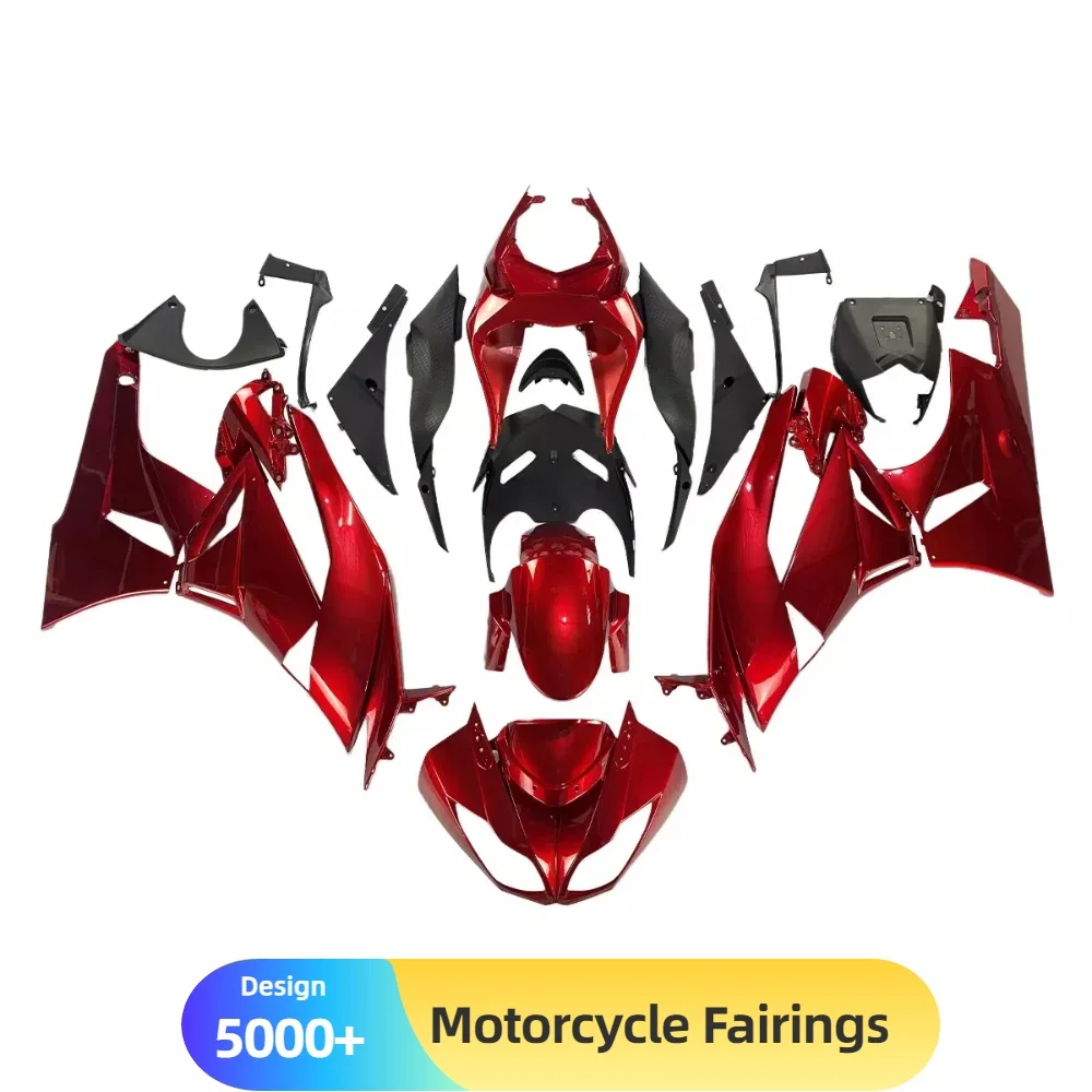 

Premium Fairing Body Kit for Kawasaki ZX6R 2009-2012 Durable ABS Plastic Material Motorcycle Bodywork Kit
