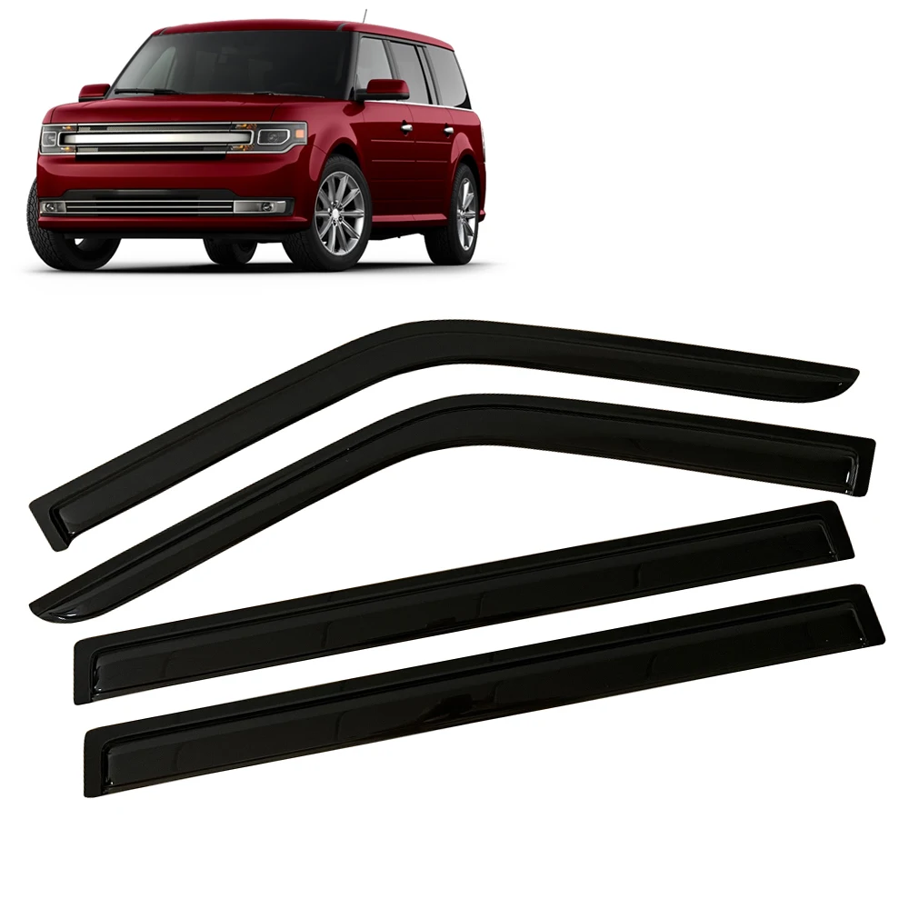 

Window Visor for FORD FLEX 2009 2010 2011 2012 2013 2014 2015 2016 2017 2018 2019 Weathershied Door Visor Wind Sun Rain Guards