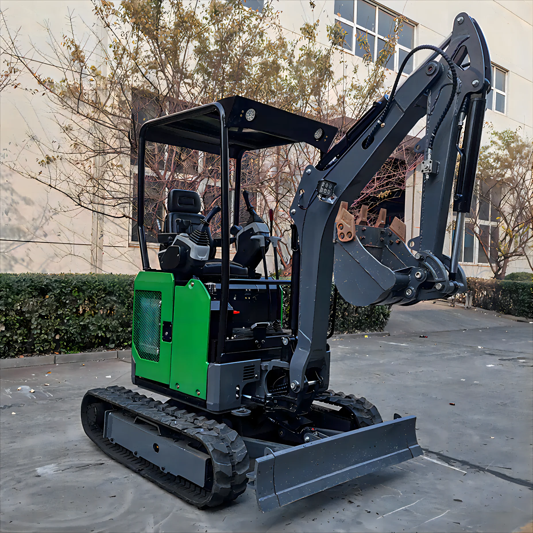 YG Hot Selling 2Ton Fully Automatic Small Excavator Customized Hydraulic Crawler Excavator