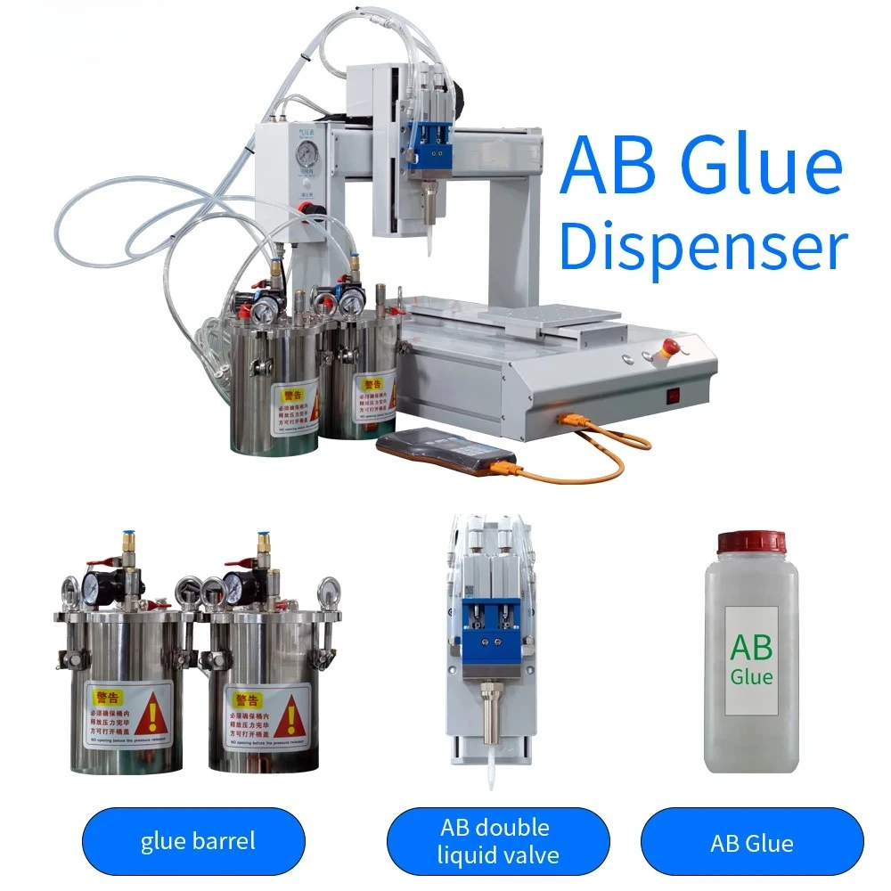 3 Axis Precise Step Motor Glue Dispensing Robot Factory Direct Fully automatic glue dispensing machine