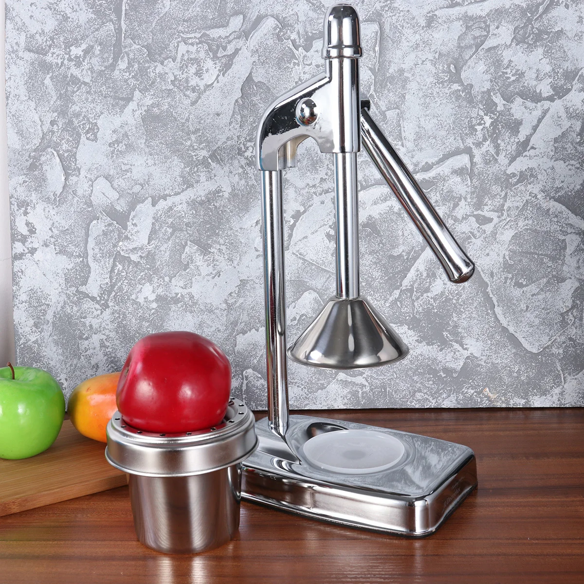 

Stainless Steel Manual Citrus Juicer Press Extractor For Orange Lemon Lime Grapefruit Hand Operated Squeezer No