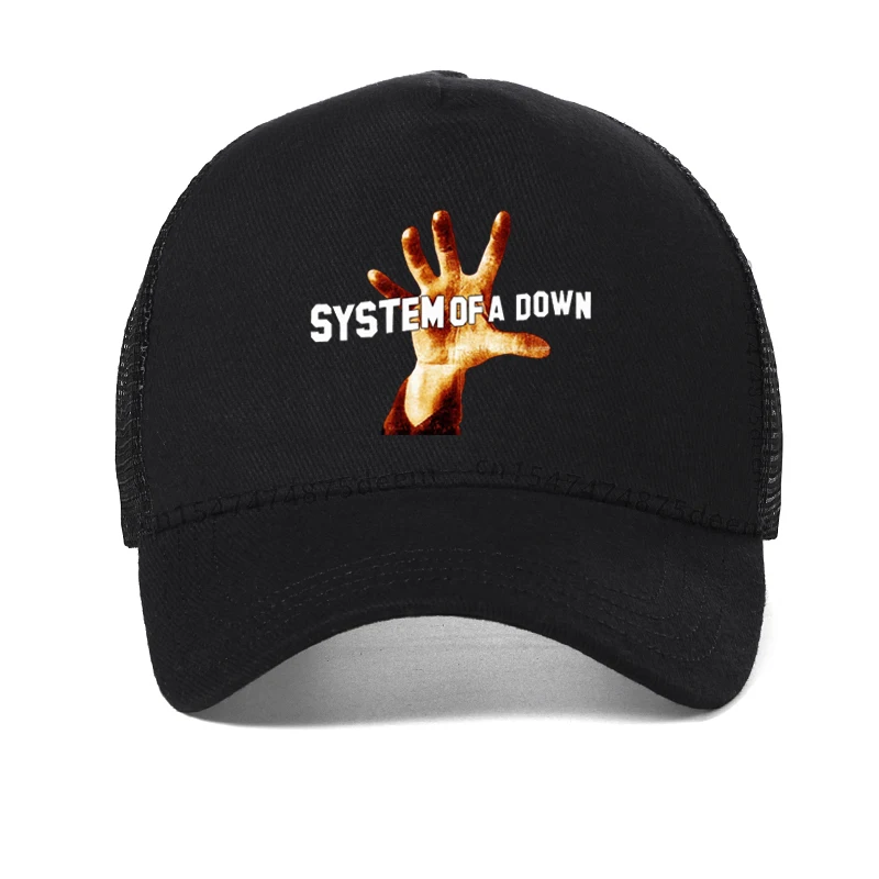 

System Of A Down S.O.A.D. Armenian American Metal Band men baseball cap Summer Casual cool Mesh breathable trucker hat