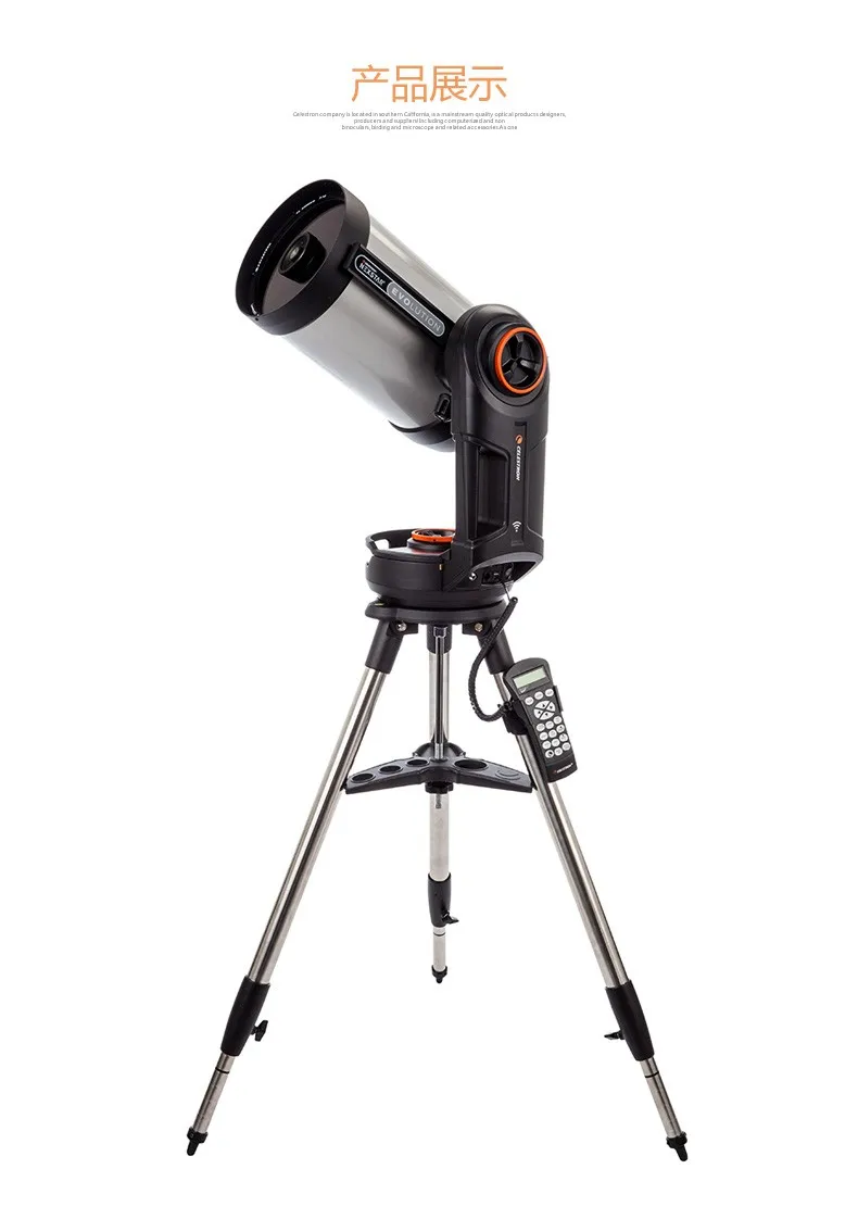 Celestron-telescopio astronómico NexStar Evolution 8SE, 203mm, F/10, aplanático schmidt-cassegrain tubo óptico, Asse, WIFI, 12091