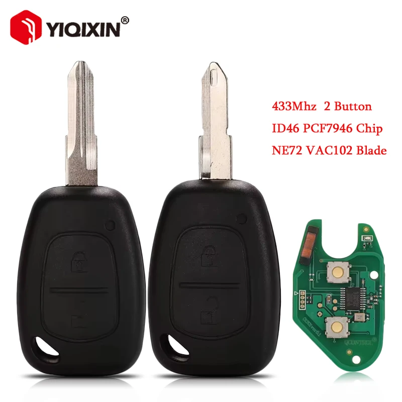 2 Button 433Mhz ID4… - image