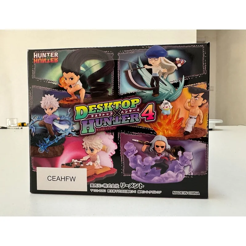 

Desktop Hunter X Hunter 4 Miniature Scene Food Play Simulation Food Model Doll Toys Desktop Tide Play Blind Box 6 Types