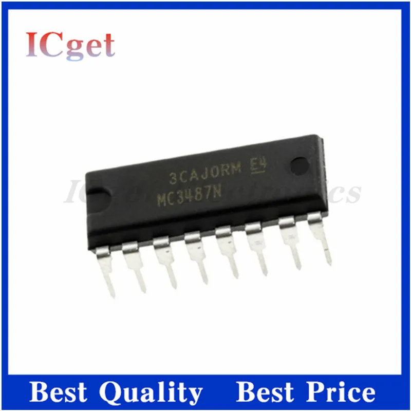 10PCS MC3487N MC3487 DIP-16 DS3487N DS3487 MC3486N MC3486DR MC3487DR SOP-16