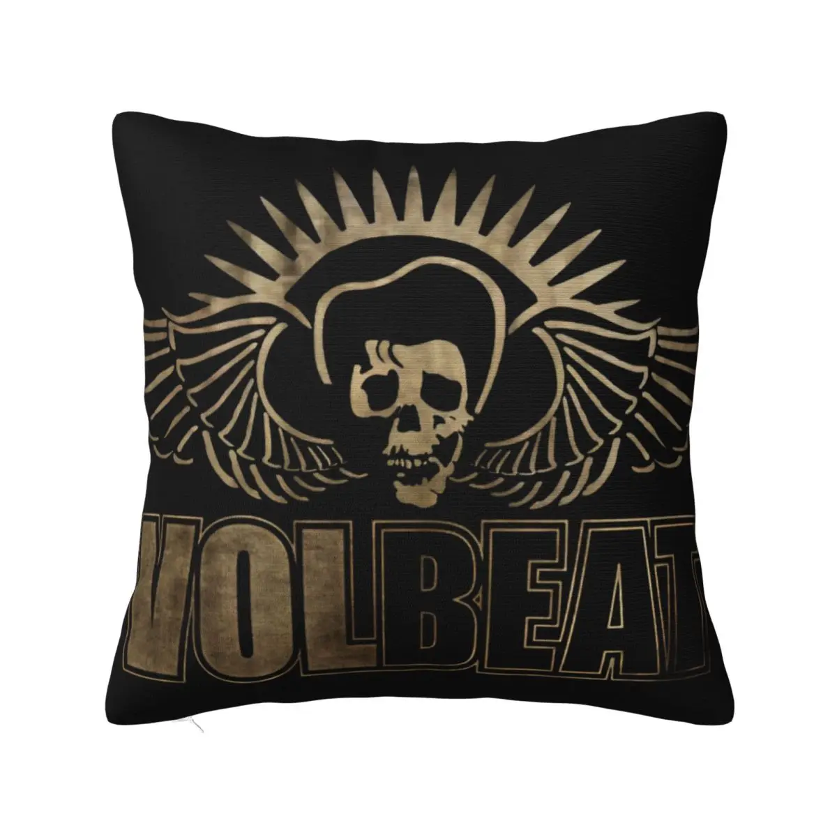 Volbeats Greatest Of All Tours 2025 Square Pillow Cases Cushion Cover Awesome Decorative Throw Pillow Case Cover for Car 45*45cm