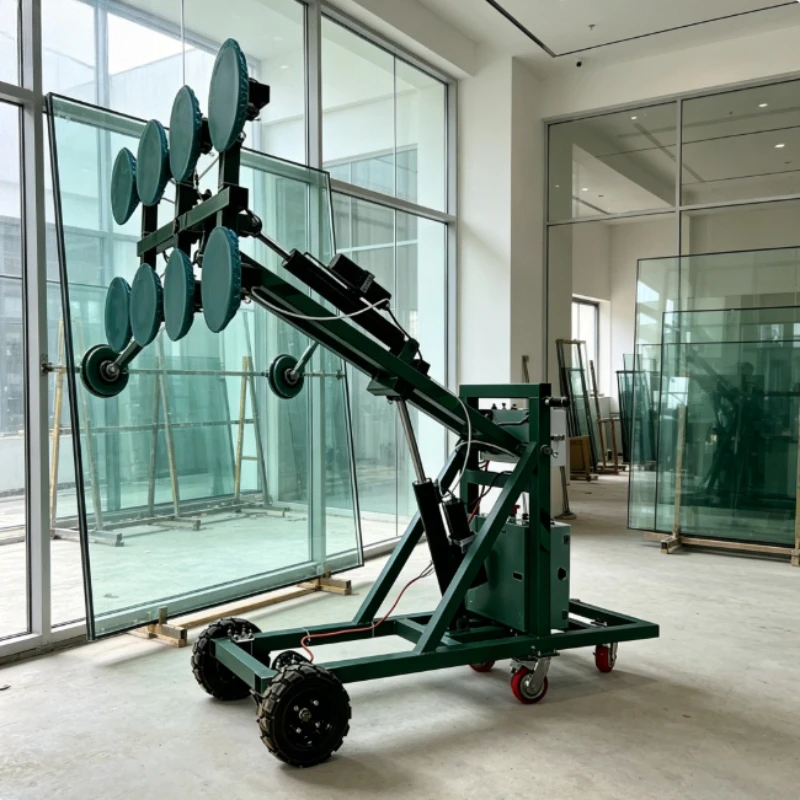 Customized Large Glass Suction Cup Vehicle Mechanical Arm Electric Glass Suction Cup Handler Suction Cup Lifting System