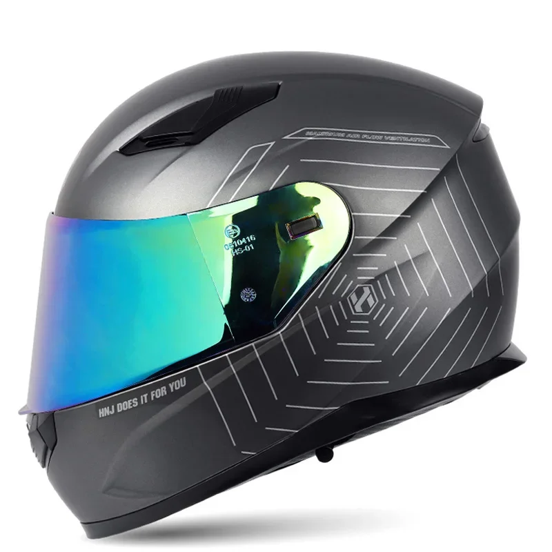 

High Quality Factory Customized Abs Full Face Motorcycle Helmet Full Face With Washable Lining Motorcycle Helmets