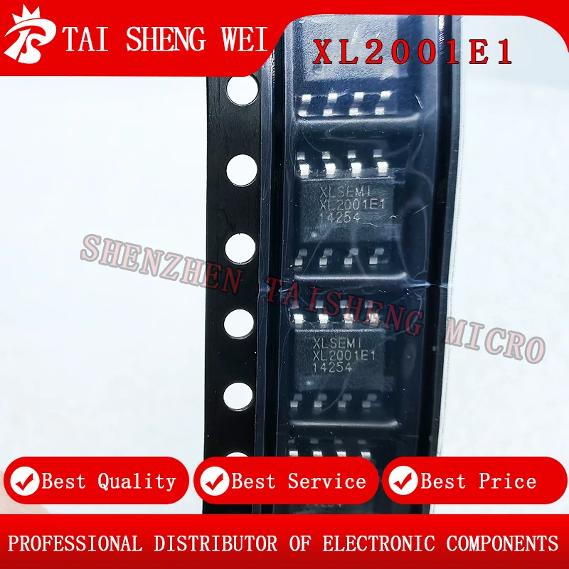10PCS Brand New Original XL2001E1 XL2001 Buck Type Car Charger Dedicated Chip SMD SOP-8