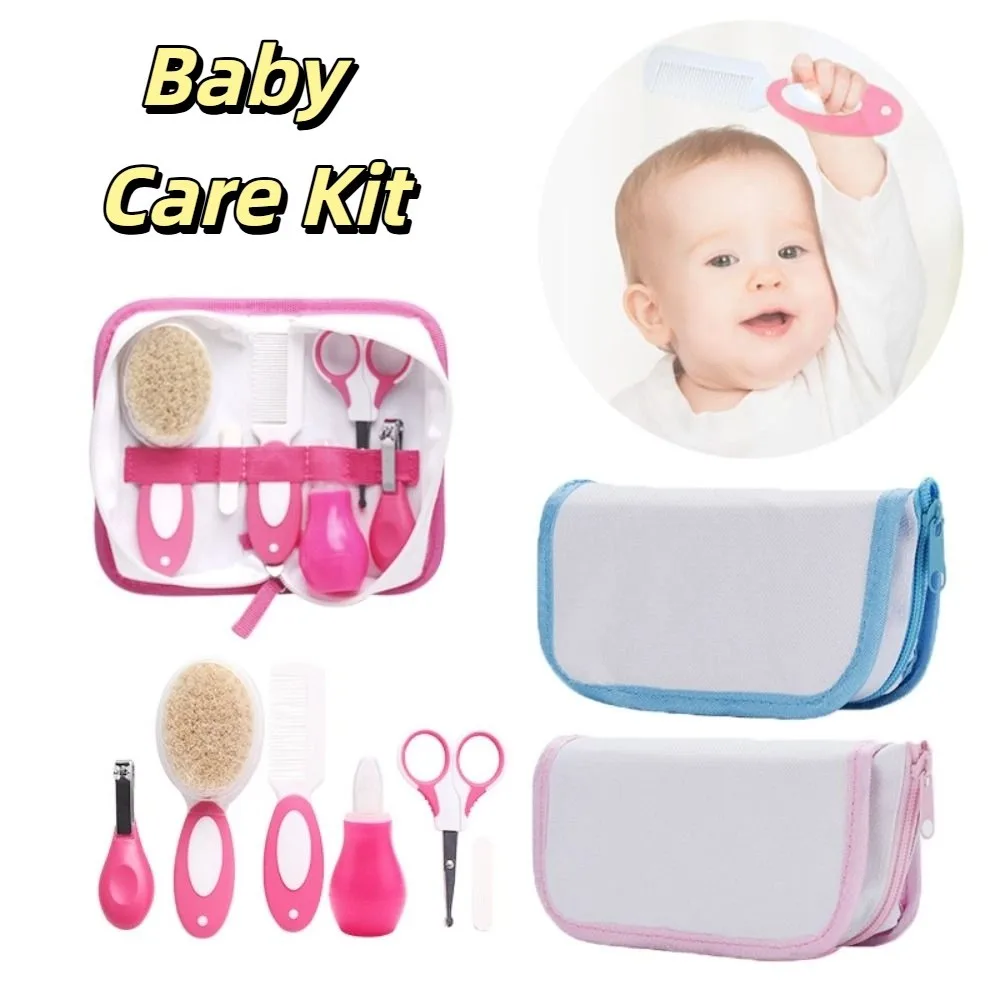 

Multifunction Head Comb Baby Care Kit Nail Clipper Sharpener Nursery Care Set Brush Tool Package Newborn Cleaning Supplies Baby