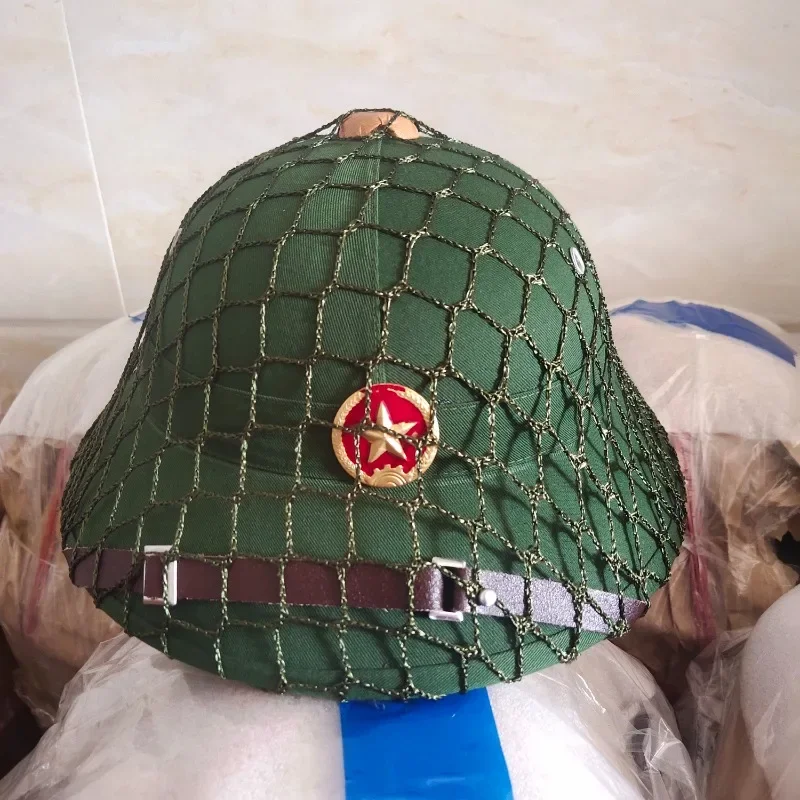 Vietnamese Soldier Pith Helmet General Hat Helmet Sun Protection Hat Performance Props Sun Hats